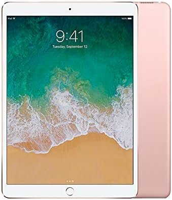 Apple iPad Pro 10.5in with ( Wi-Fi + Cellular ) – 2017 Model – 512GB, ROSE GOLD (Renewed)