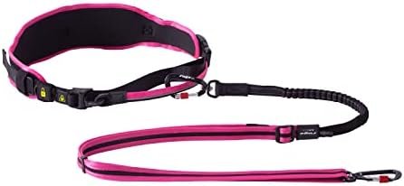 Airtech Dog Sport Belt and Leash Set S/M – Small/Medium – Sunset Pink