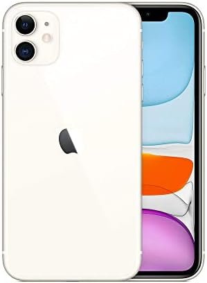 Apple iPhone 11, 128GB, White for T-Mobile (Renewed)