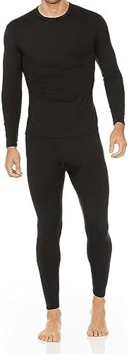 Thermajohn Long Johns Thermal Underwear for Men Fleece Lined Base Layer Set for Cold Weather