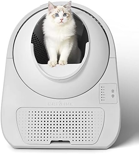 CATLINK Self Cleaning Cat Litter Box, Automatic , Double Odor Removal, Robot Litter Box for Cats from 3.5 to 22 pounds (Young Version)