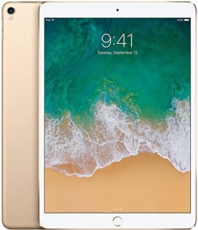 Apple iPad Pro 10.5′ with ( Wi-Fi + Cellular ) – 64GB, Gold (Renewed)