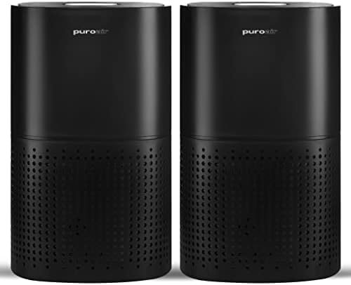 PuroAir HEPA 14 Air Purifiers for Home – Covers 1,115 Sq Ft – Air Purifier For Large Rooms – Filters Up To 99.99% of Pet Dander, Smoke, Allergens, Dust, Odors, Mold (2 PACK)