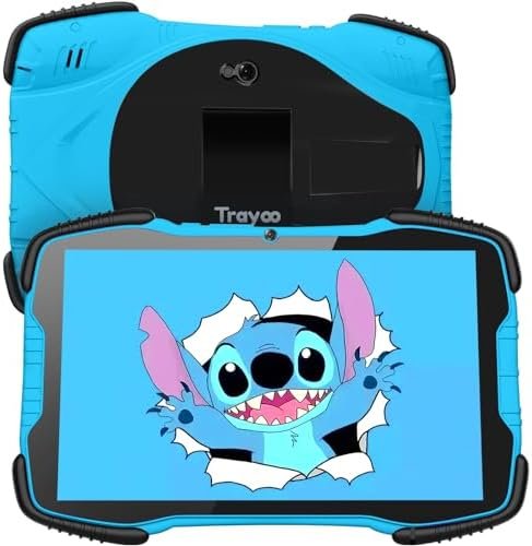 Tablet for Kids Tablet 10 inch with Case Included, Tablet for Toddlers Tablet 10 inch Children Tablets for Kids Android Tablet 64GB with WiFi Dual Camera Learning Games for Boys Girls
