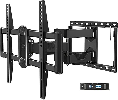 Mounting Dream UL Listed TV Wall Mount for Most 42-84 Inch TV, Full Motion, with Swivel and Tilt, TV Bracket with Articulating Dual Arms, Fits 16inch Studs, Max VESA 600X400 mm, 100 lbs,MD2617