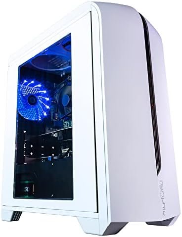 Periphio Portal Gaming PC Desktop Computer Tower, Intel Quad Core i5 3.2GHz, 16GB RAM, 120GB SSD + 500GB 7200 RPM HDD, Windows 10, Nvidia GT1030 2GB Graphics Card, HDMI, Wi-Fi (Renewed)