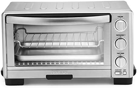 Cuisinart Toaster Oven with Broiler, Stainless Steel, TOB-5