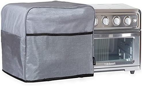 Convection Toaster Oven Cover with Storage Pockets, Large – Fits Machines Up to 17 x 15 x 14 Inches