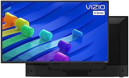 VIZIO D-Series Newest Model D32H-J09 32″ Class HD Smart TV IQ Processor Netflix, Disney+, YouTube, HBO Max Free Wall Mount (Renewed)(Tv + Wallmount)