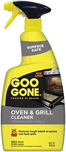 Goo Gone Oven and Grill Cleaner – 28 Ounce – Removes Tough Baked On Grease and Food Spills Surface Safe