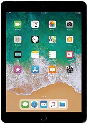 iPad (6th Gen.) – 32GB – WiFi + Cellular – Space Gray (Renewed Premium)