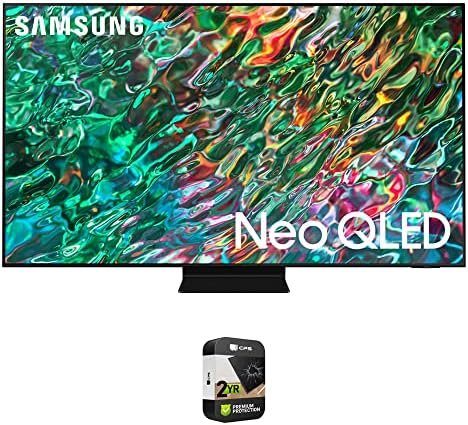 SAMSUNG QN50QN90BA 50 inch Class Neo QLED 4K Smart TV 2022 Bundle with Premium 2 YR CPS Enhanced Protection Pack