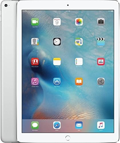 Apple iPad Pro 12.9in Tablet (256GB Wi-Fi + 4G, Silver)(Renewed)