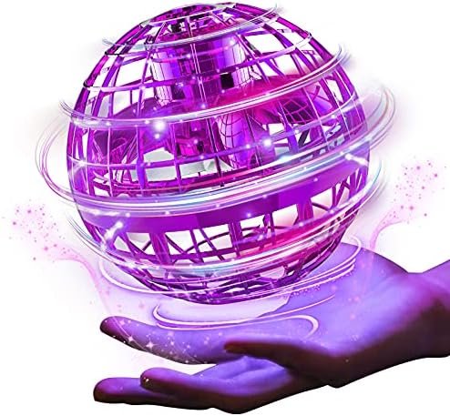 Ciniffo 2023 Upgraded Flying Orb Ball Toy, Hand Controlled Boomerang Hover Ball, Cosmic Globe Flying Spinner with Endless Tricks, Cool Toys Gifts for 8 9 10 11+ Year Old Boys Girls Teens Outdoor Toys