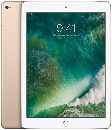 Apple iPad Air 2 MNW32LL/A (32GB, Wifi, Cellular Factory Unlocked, Gold) (Renewed)