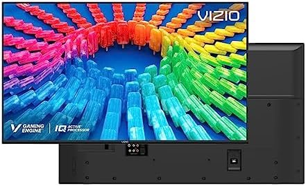 VIZIO 70-inch V-Series Class 4K UHD Smart TV, Dolby Vision, HDR10+, IQ Active, V-Gaming Engine, with Airplay and Chromecast Built-in + Free Wall Mount (No Stand) – V705M-K03 (Renewed)