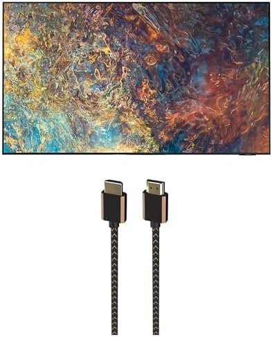 SAMSUNG QN98QN90AA 98 Inch Neo QLED QN90 Series 4K Smart TV with a 3S-4KHD2-2.5M III Series 4K HDMI 2.5m Cable (2021)